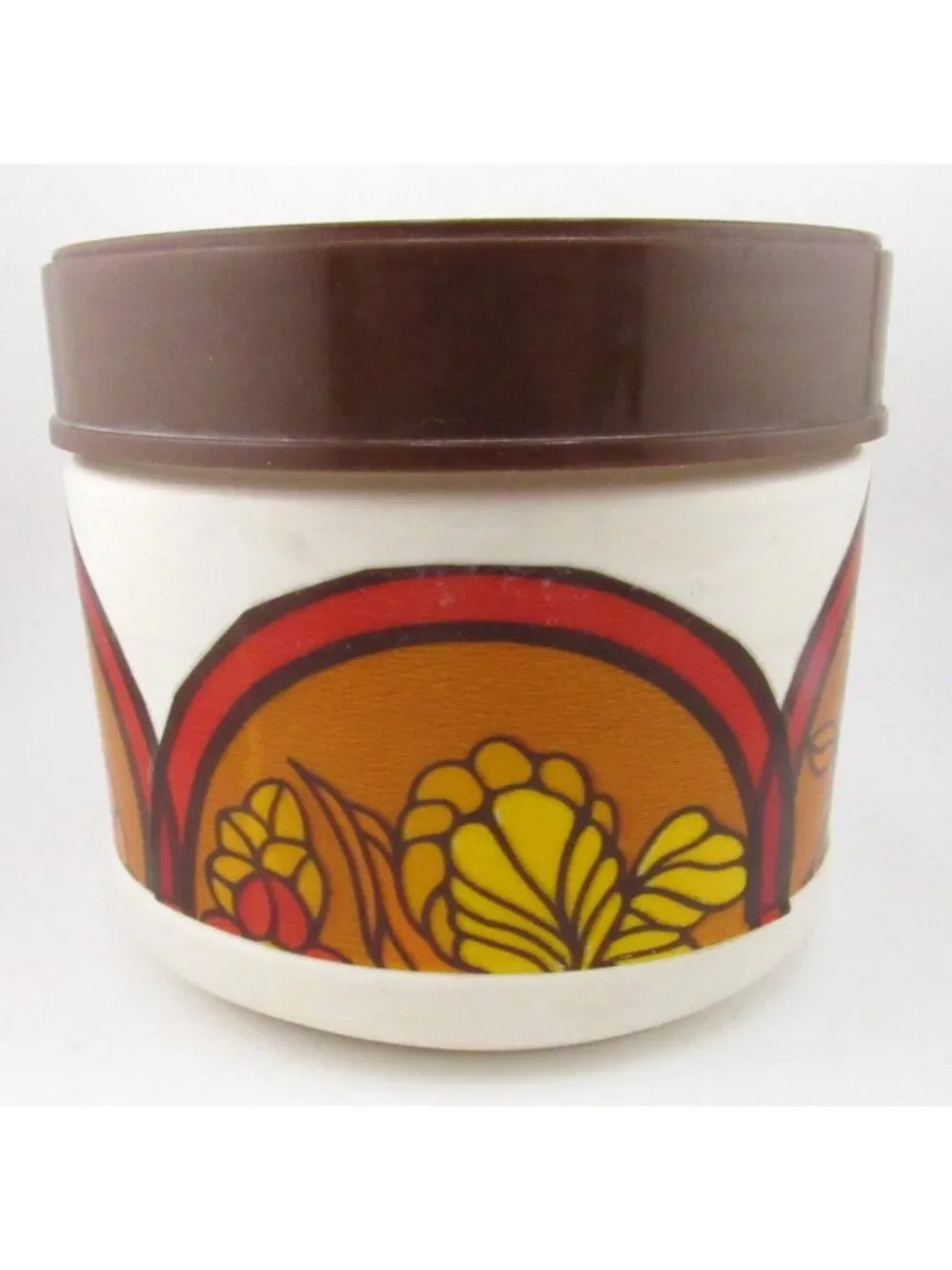 Art Nouveau Retro VTG ROBB Canister Plastic Food Storage Jar w/Lid 70105 Kitchen